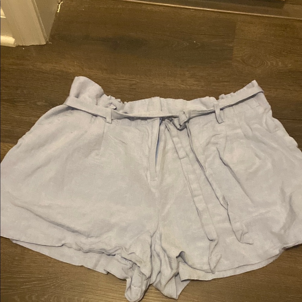 Light Blue Women's Shorts